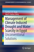 Cover: Management of Climate Induced Drought and Water Scarcity in Egypt - Springer