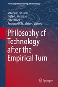 Cover: Philosophy of Technology after the Empirical Turn - Springer