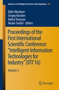 Cover: Proceedings of the First International Scientific Conference "Intelligent Information Technologies for Industry" (IITI'16) - Springer