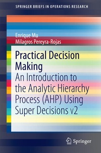 Enlarge image Cover: Practical Decision Making - Springer