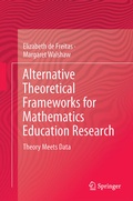 Cover: Alternative Theoretical Frameworks for Mathematics Education Research - Springer