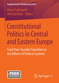 Cover: Constitutional Politics in Central and Eastern Europe - Springer VS