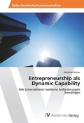 Cover: Entrepreneurship als Dynamic Capability - AV Akademikerverlag