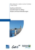 Cover: GeoForum MV 2016 - Geoinformation im Alltag - Nutzen und neue Anforderungen - Gito