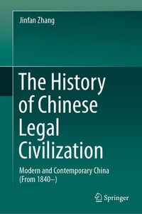 Bild: The History of Chinese Legal Civilization - Springer