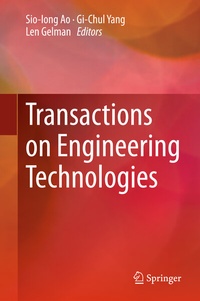 Enlarge image Cover: Transactions on Engineering Technologies - Springer