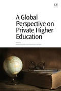 Cover: A Global Perspective on Private Higher Education - Chandos Publishing