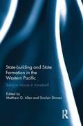 Cover: Statebuilding and State Formation in the Western Pacific - Routledge
