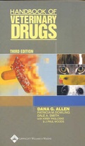 Cover: Handbook of Veterinary Drugs - Wiley