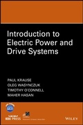 Cover: Introduction to Electric Power and Drive Systems - Wiley-IEEE Press