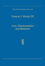 Cover: Law, Hermeneutics and Rhetoric - Routledge