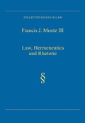 Cover: Law, Hermeneutics and Rhetoric - Routledge