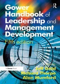 Cover: Gower Handbook of Leadership and Management Development - Routledge