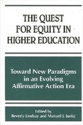 Cover: The Quest for Equity in Higher Education - State University of New York Press