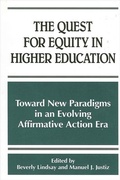 Cover: The Quest for Equity in Higher Education - State University of New York Press