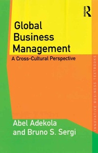 Abbildung von: Global Business Management - Routledge
