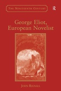 Cover: George Eliot, European Novelist - Routledge
