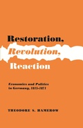 Cover: Restoration, Revolution, Reaction - Princeton University Press