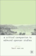 Cover: A Critical Companion to Spenser Studies - Palgrave Macmillan
