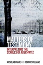 Cover: Matters of Testimony - Berghahn Books