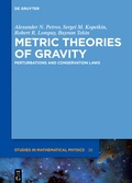 Cover: Metric Theories of Gravity - De Gruyter