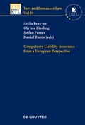 Cover: Compulsory Liability Insurance from a European Perspective - De Gruyter