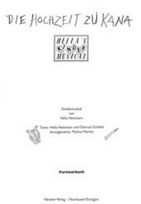 Abbildung von: Die Hochzeit zu Kana - Partiturbuch - Hänssler