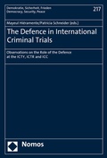 Cover: The Defence in International Criminal Trials - Nomos