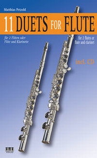 Enlarge image Cover: 11 Duets For Flute - AMA