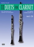 Cover: 11 Duets For Clarinet - AMA