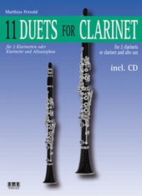 Enlarge image Cover: 11 Duets For Clarinet - AMA