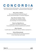 Cover: Concordia - Internationale Zeitschrift f&uuml;r Philosophie Heft 68 - Verlag G&uuml;nter Mainz