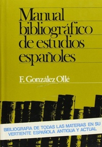 Abbildung von: Manual bibliográfico de estudios españoles - EUNSA. EDICIONES UNIVERSIDAD DE NAVARRA, S.A.