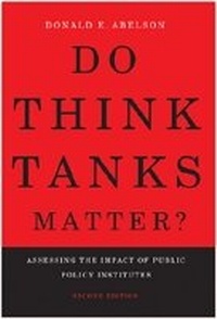 Enlarge image Cover: Do Think Tanks Matter? - McGill-Queen's University Press