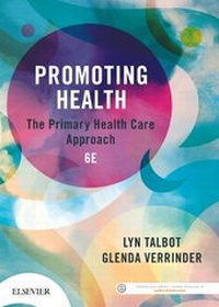 Enlarge image Cover: Promoting Health - Elsevier
