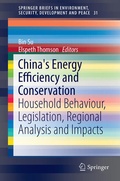 Cover: China's Energy Efficiency and Conservation - Springer