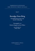 Cover: Kutadgu Nom Bitig. Festschrift f&uuml;r Jens Peter Laut zum 60. Geburtstag - Harrassowitz Verlag
