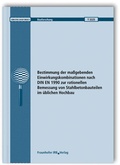 Cover: Bestimmung der ma&szlig;gebenden Einwirkungskombinationen nach DIN EN 1990 zur rationellen Bemessung von Stahlbetonbauteilen im &uuml;blichen Hochbau - Fraunhofer IRB Verlag
