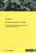 Cover: Das Obere Traisental 1775-2005 - Nieder&ouml;sterreichisches Institut f&uuml;r Landeskunde
