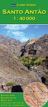 Cover: Cabo Verde: Santo Ant&atilde;o (Antao) 1:40000 - AB Kartenverlag