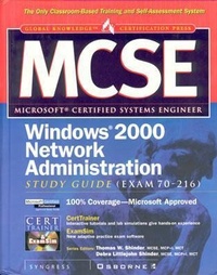 Abbildung von: MCSE Windows 2000 Network Administration Study Guide (Exam 70-216) (Book/CD-ROM) - McGraw-Hill Professional