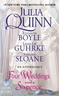 Cover: Four Weddings and a Sixpence - HarperCollins