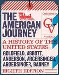 Cover: American Journey, The, Combined Volume, Books a la Carte Edition Plus New Myhistorylab for U.S. History -- Access Card - Pearson