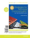 Cover: Strategies for Technical Communication in the Workplace, Books a la Carte Edition, MLA Update Edition - Pearson