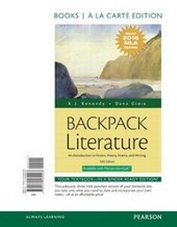 Enlarge image Cover: Backpack Literature - Pearson