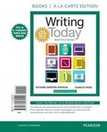 Cover: Writing Today, Brief Edition, MLA Update - Pearson