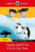 Cover: Ladybird Readers Level 1 - Topsy and Tim - Go to the Zoo (ELT Graded Reader) - Ladybird