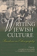 Cover: Writing Jewish Culture - Indiana University Press