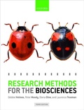 Cover: Research Methods for the Biosciences - Oxford University Press