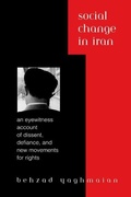 Cover: Social Change in Iran - State University of New York Press
